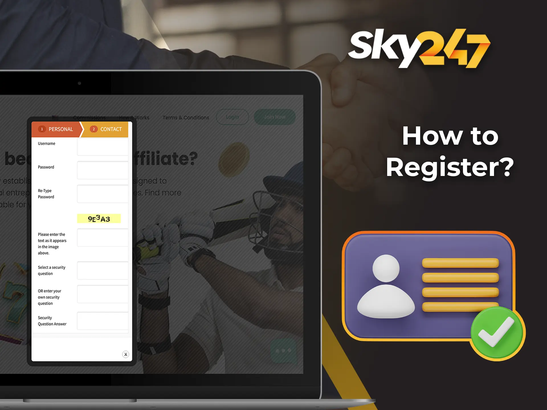 Become a Sky247 affiliate and start actively recruiting new people to increase your earnings.